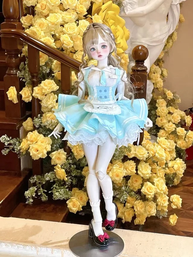 【1/4】ドール服 ニャーニャー・マキアート メイド ロリータ ロリータ 洋装 ロリータ ワンピース