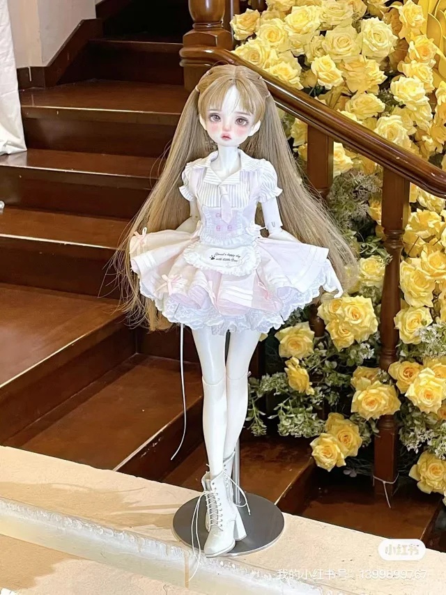 【1/4】ドール服 ニャーニャー・マキアート メイド ロリータ ロリータ 洋装 ロリータ ワンピース