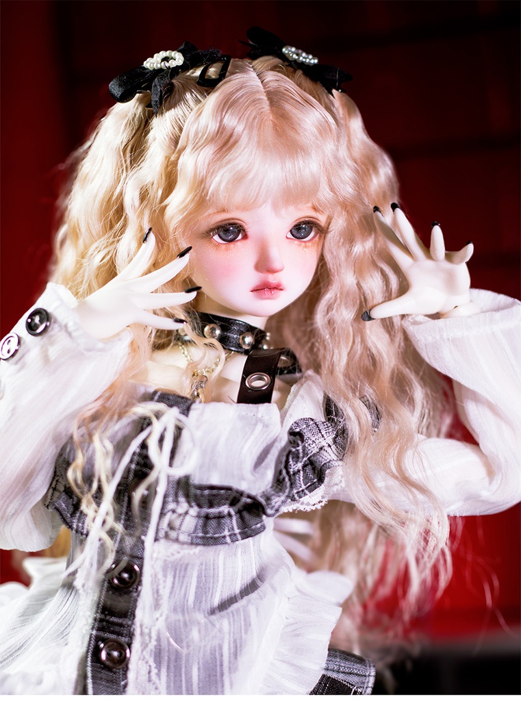 【1/4】ドール服 心夢メロディ 5点セット スカート オフショルダー 心梦旋律