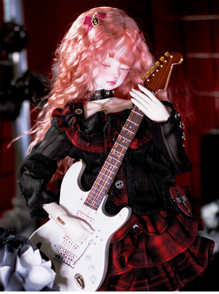 【1/4】ドール服 心夢メロディ 5点セット スカート オフショルダー 心梦旋律