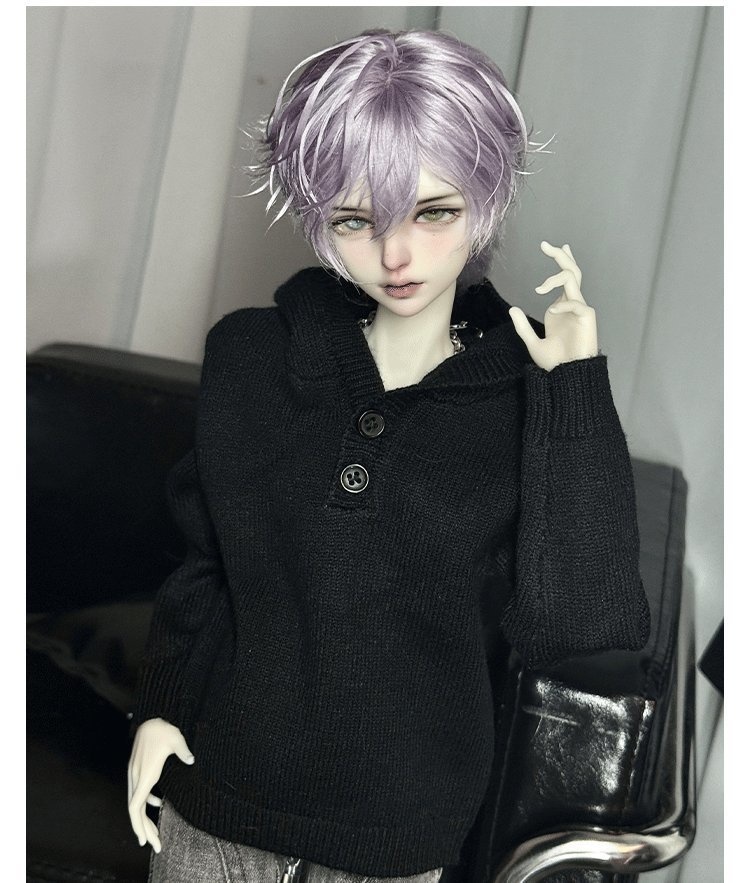 【1/4,ID75】ニットスウェット 4色展開