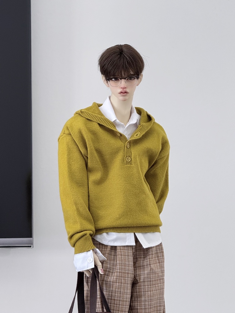 【1/4,ID75】ニットスウェット 4色展開