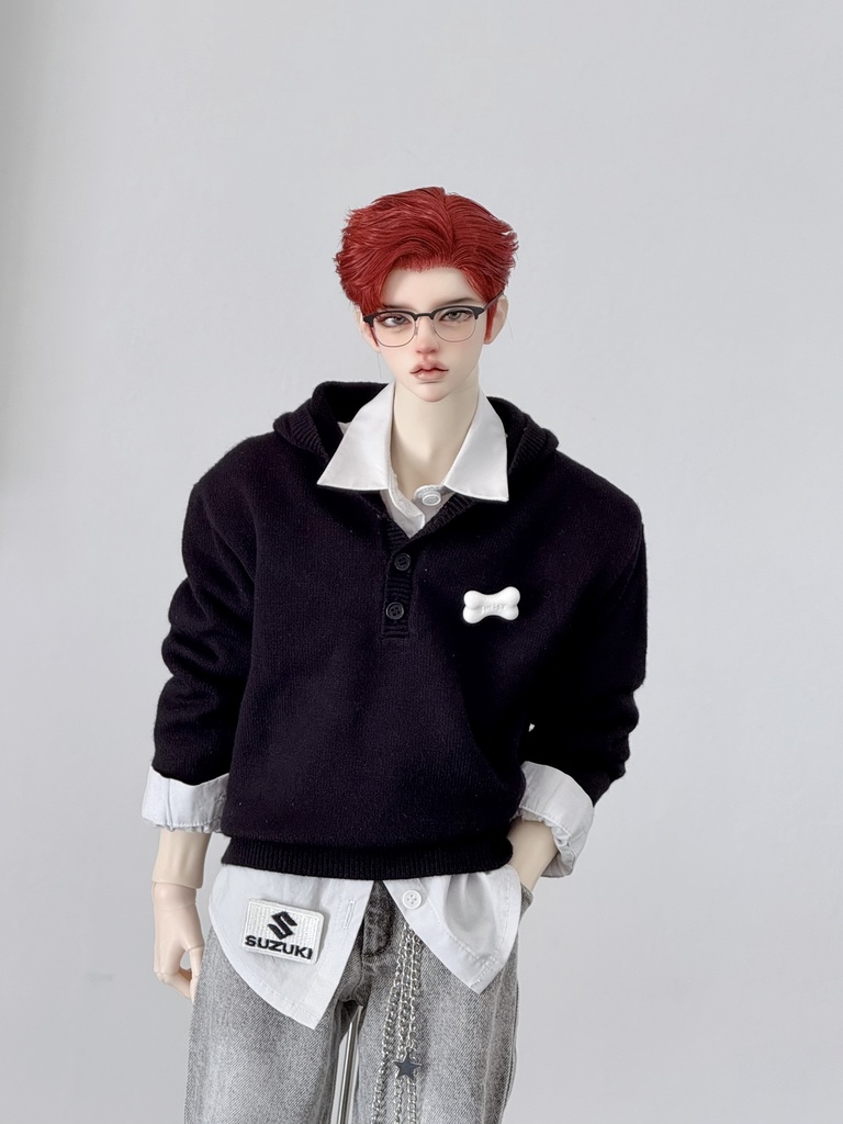 【1/4,ID75】ニットスウェット 4色展開