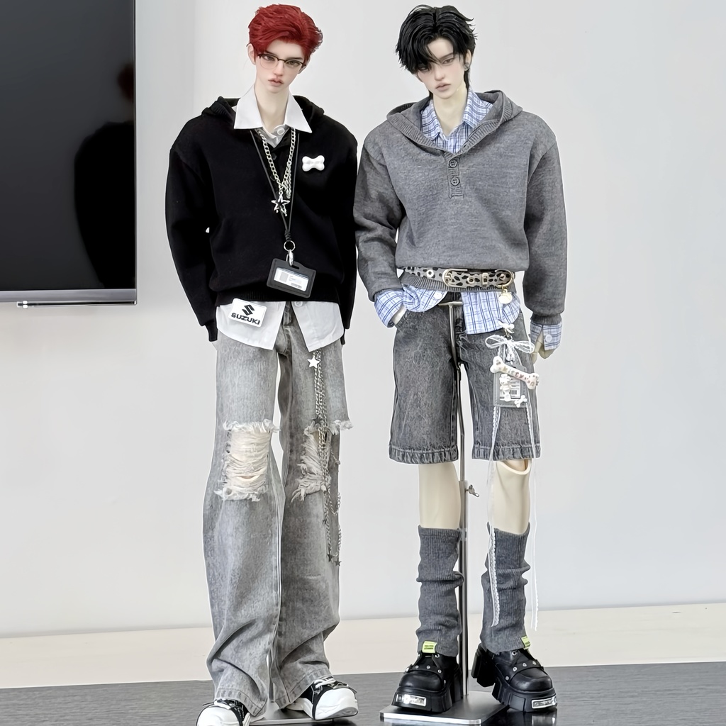 【1/4,ID75】ニットスウェット 4色展開