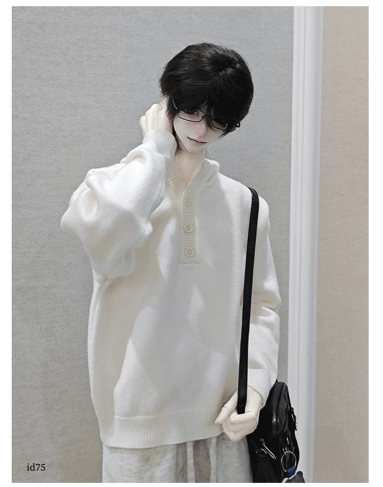 【1/4,ID75】ニットスウェット 4色展開