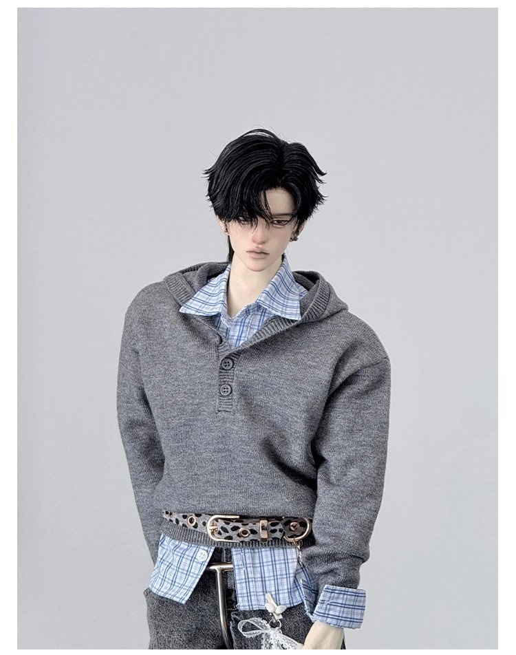 【1/4,ID75】ニットスウェット 4色展開