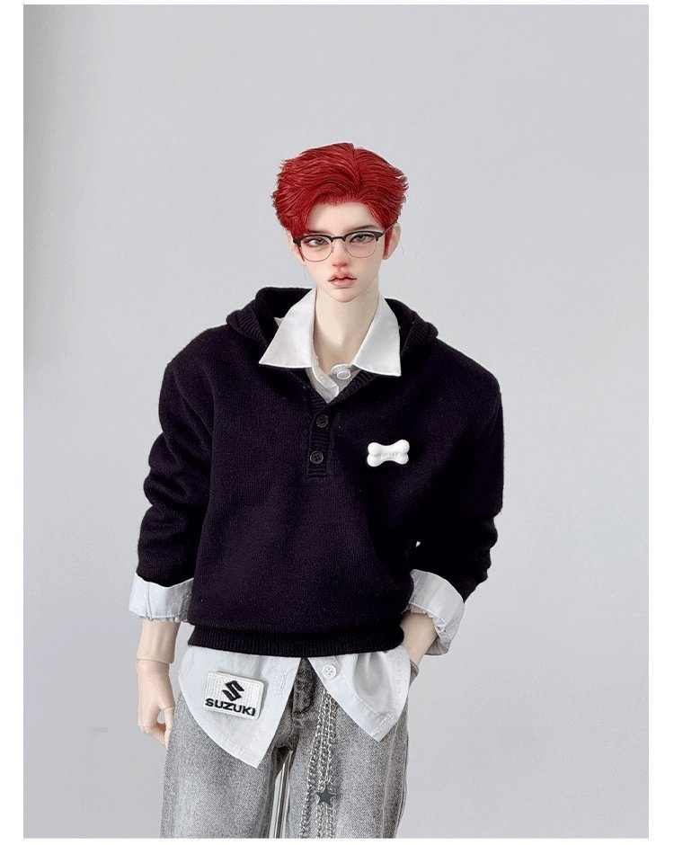 【1/4,ID75】ニットスウェット 4色展開