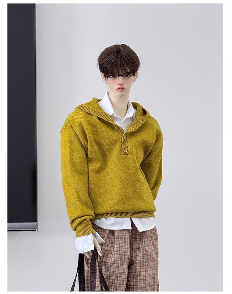 【1/4,ID75】ニットスウェット 4色展開