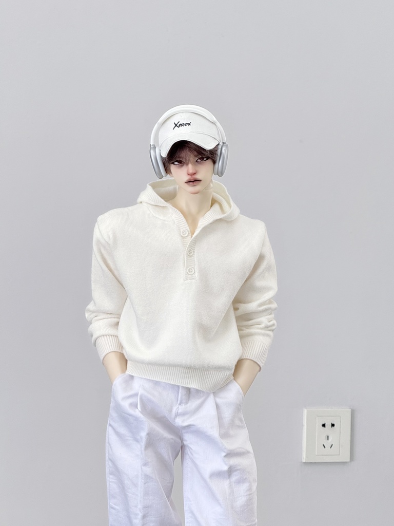 【1/4,ID75】ニットスウェット 4色展開