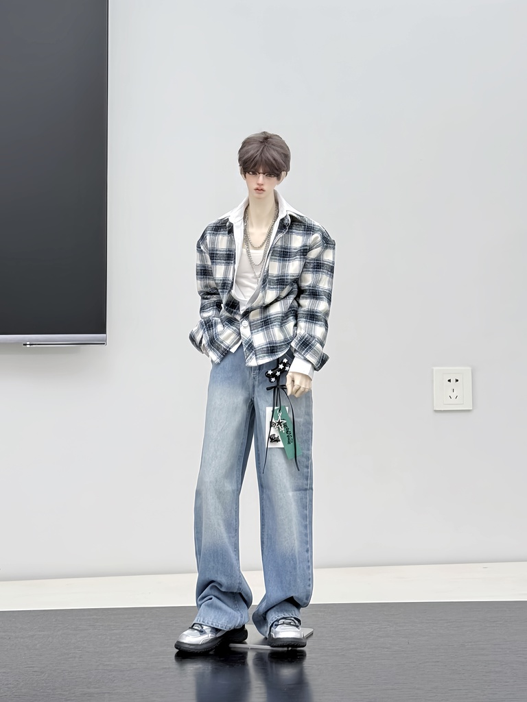 【BREZZA】【ID75,70,77】チェック柄シャツ