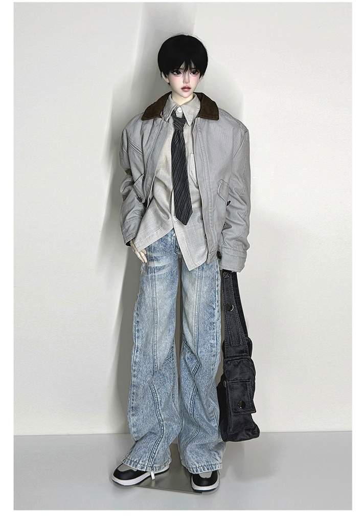 【BREZZA】【ID75,70,77】水色　デニムパンツ