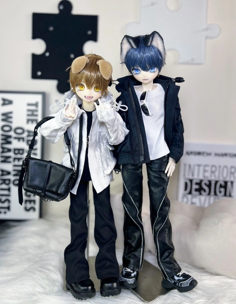 【大1/4,ID75】 マウンテンパーカー アウトドアジャケット シェルジャケット ドール服