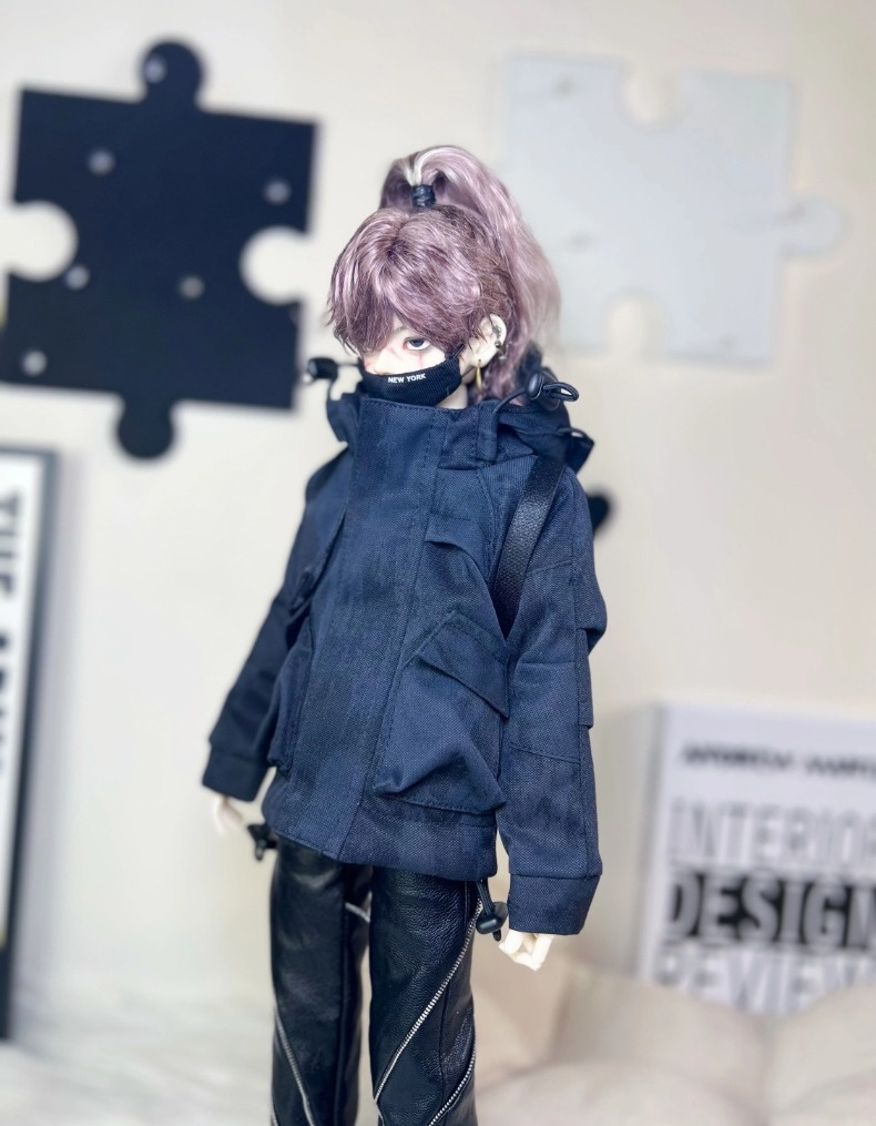 【大1/4,ID75】 マウンテンパーカー アウトドアジャケット シェルジャケット ドール服