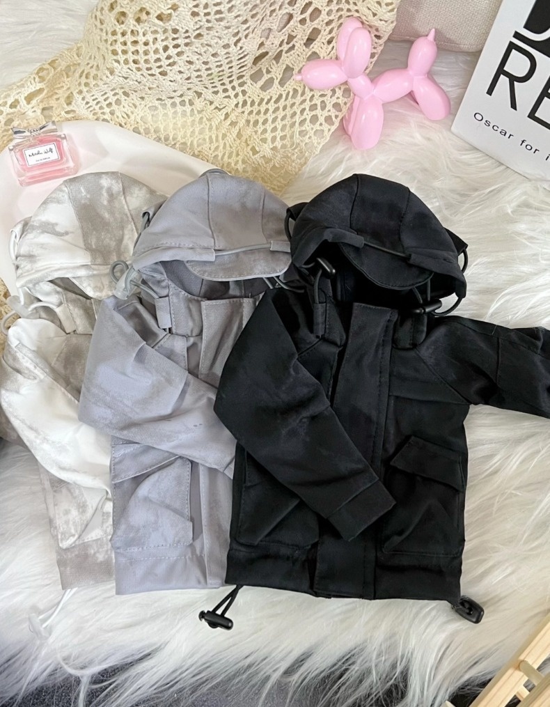 【大1/4,ID75】 マウンテンパーカー アウトドアジャケット シェルジャケット ドール服