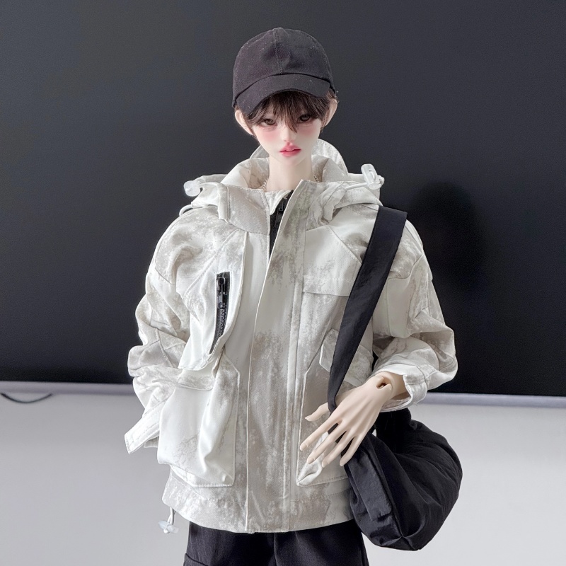 【大1/4,ID75】 マウンテンパーカー アウトドアジャケット シェルジャケット ドール服