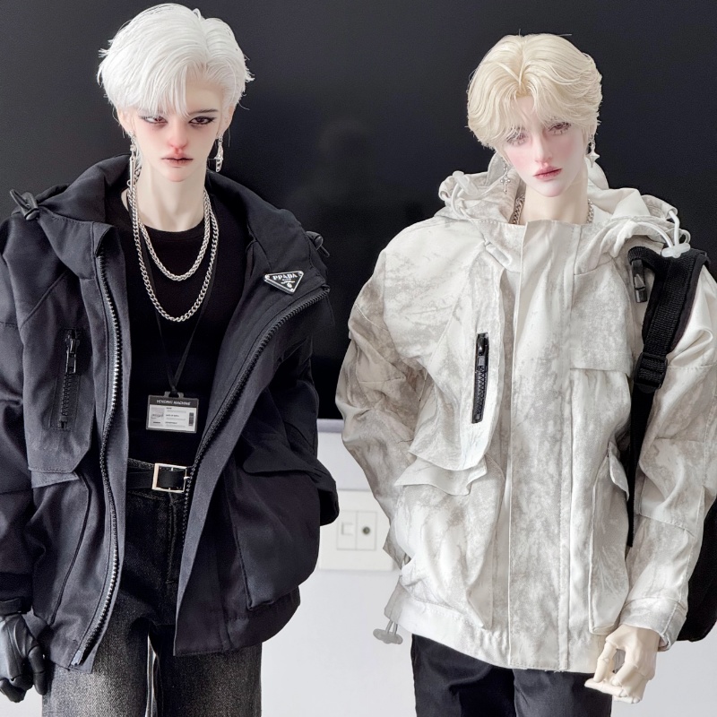 【大1/4,ID75】 マウンテンパーカー　アウトドアジャケット　シェルジャケット　ドール服