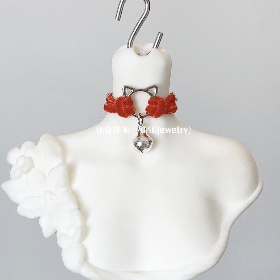 【1/4,1/3,1/6】チョーカー ねこ 猫 ネコ ロリータ ベルベット