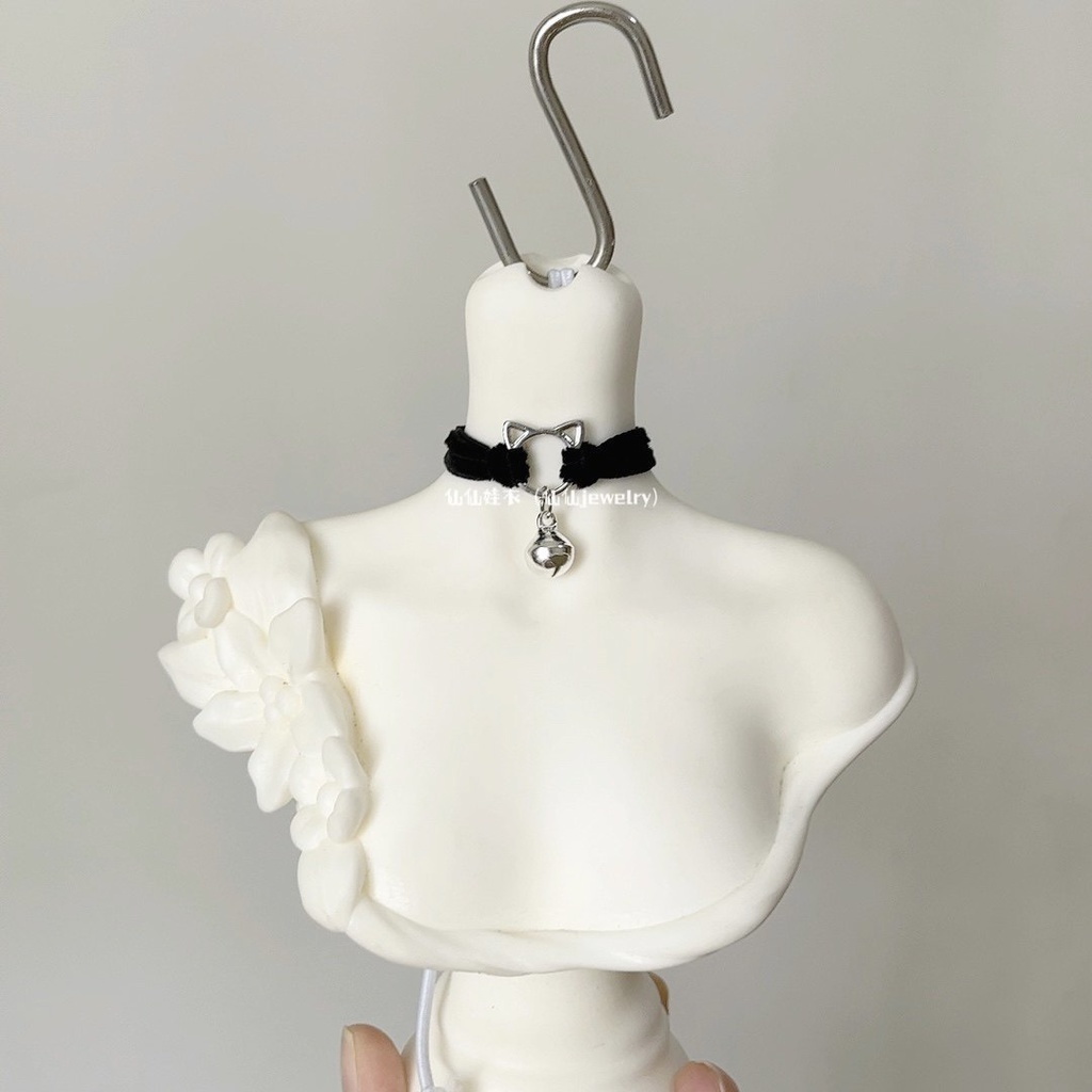 【1/4,1/3,1/6】チョーカー ねこ 猫 ネコ ロリータ ベルベット