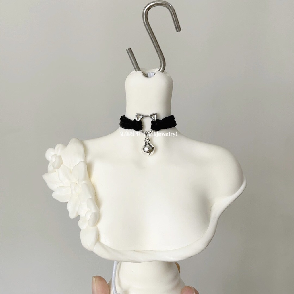 【1/4,1/3,1/6】チョーカー ねこ 猫 ネコ ロリータ ベルベット