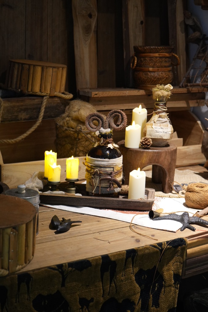 魔法薬ボトル アンティーク風ガラス瓶 カフェ バー 花屋 撮影 ディスプレイ ウィッチ雑貨風