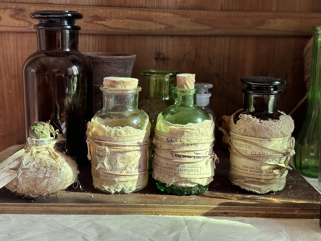 魔法薬ボトル アンティーク風ガラス瓶 カフェ バー 花屋 撮影 ディスプレイ ウィッチ雑貨風