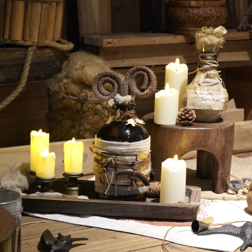 魔法薬ボトル アンティーク風ガラス瓶 カフェ バー 花屋 撮影 ディスプレイ ウィッチ雑貨風