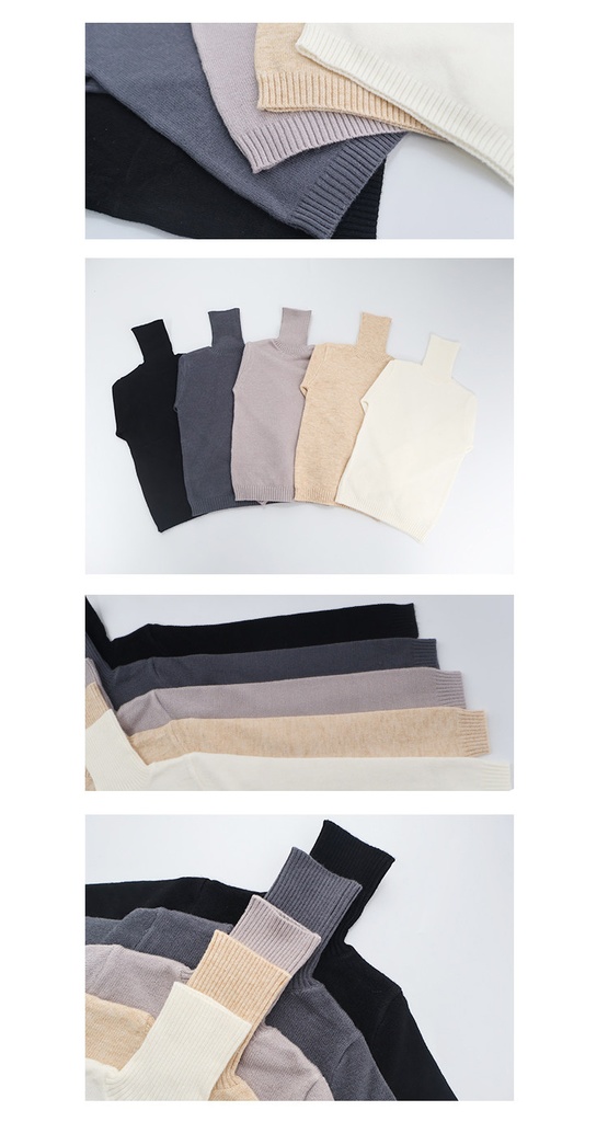 【1/4,ID75】セーター ハイネック