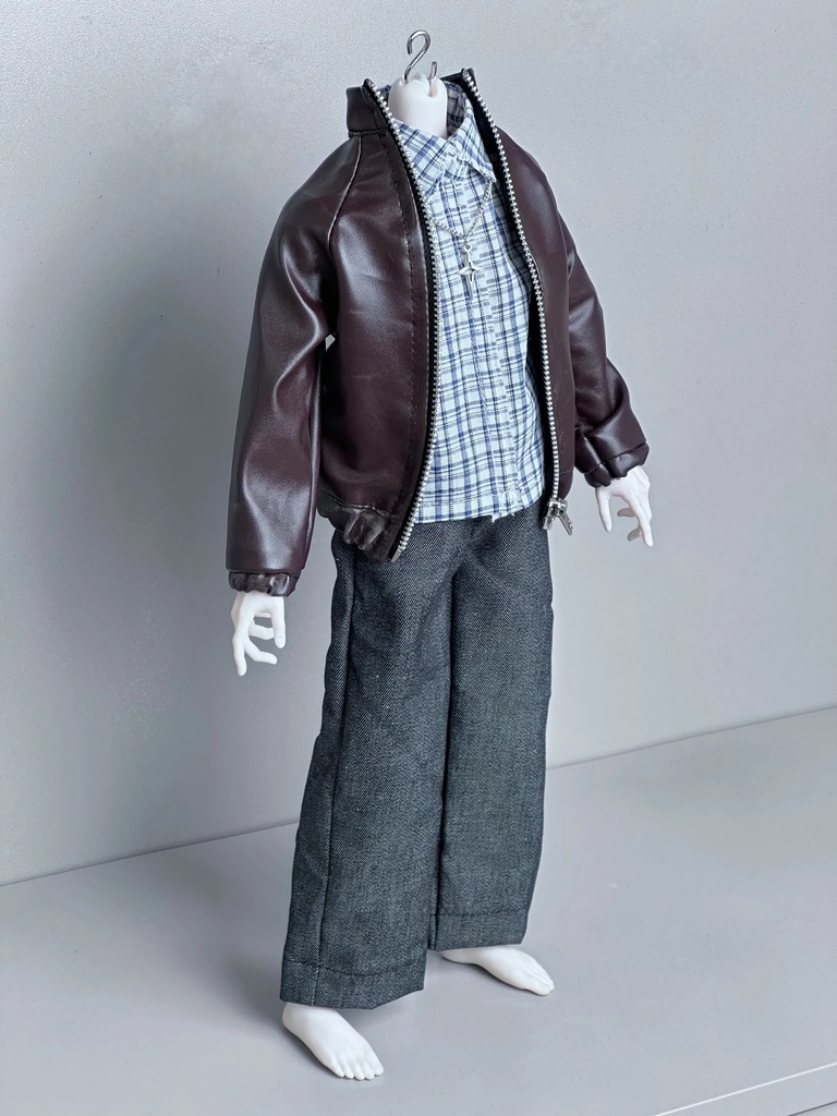 【1/4,1/6】 レザージャケットコーデ レトロアメリカン風