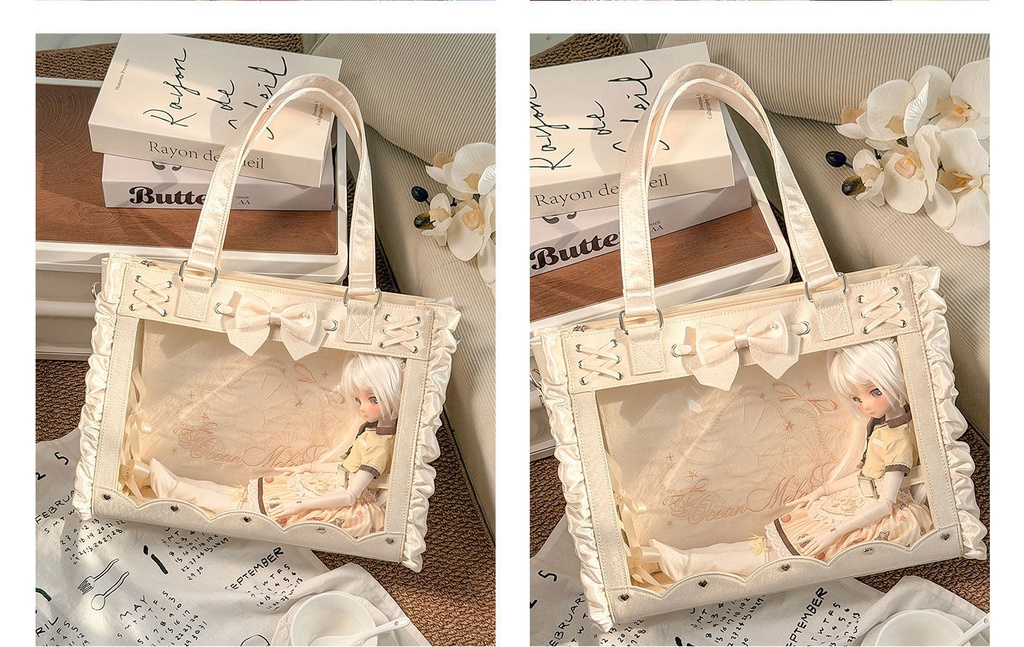 【1/4,1/6】ドールバッグ