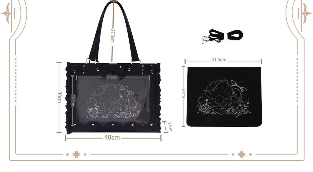 【1/4,1/6】ドールバッグ