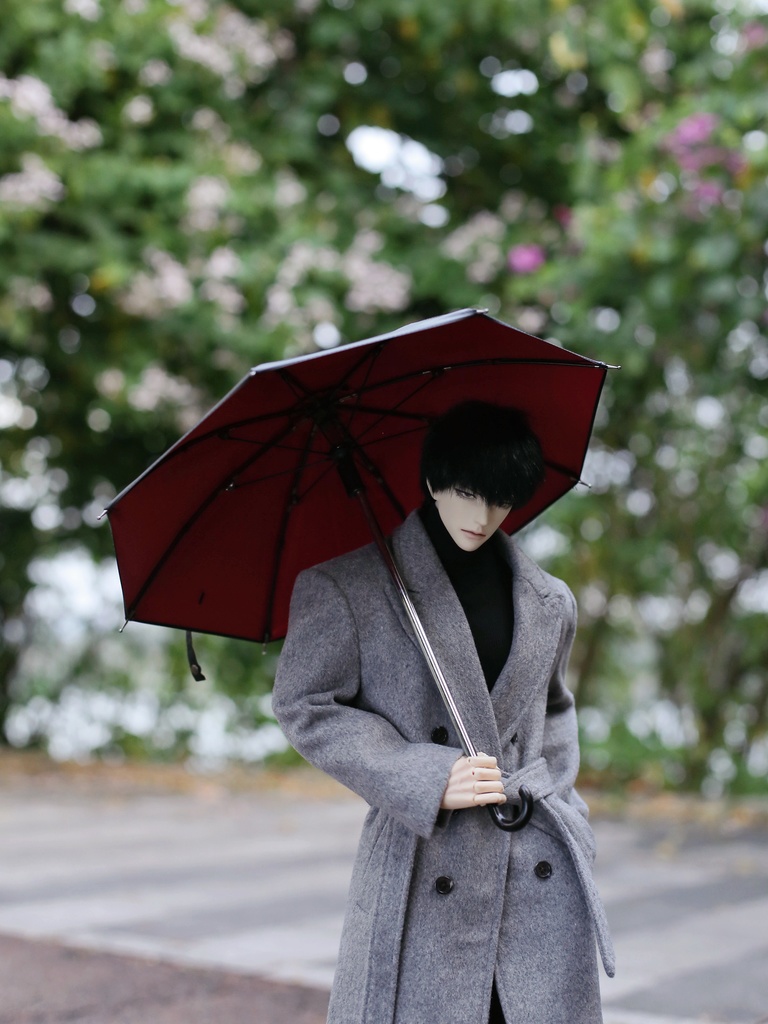 【1/3,ID75】ドール用傘　開閉可能