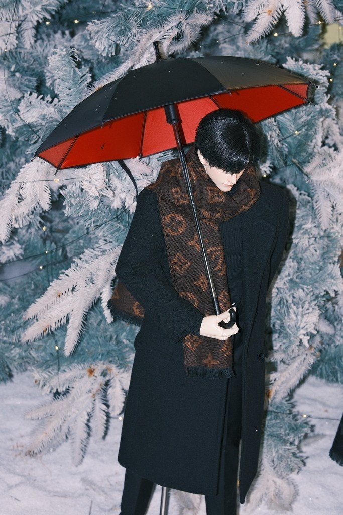 【1/3,ID75】ドール用傘 開閉可能