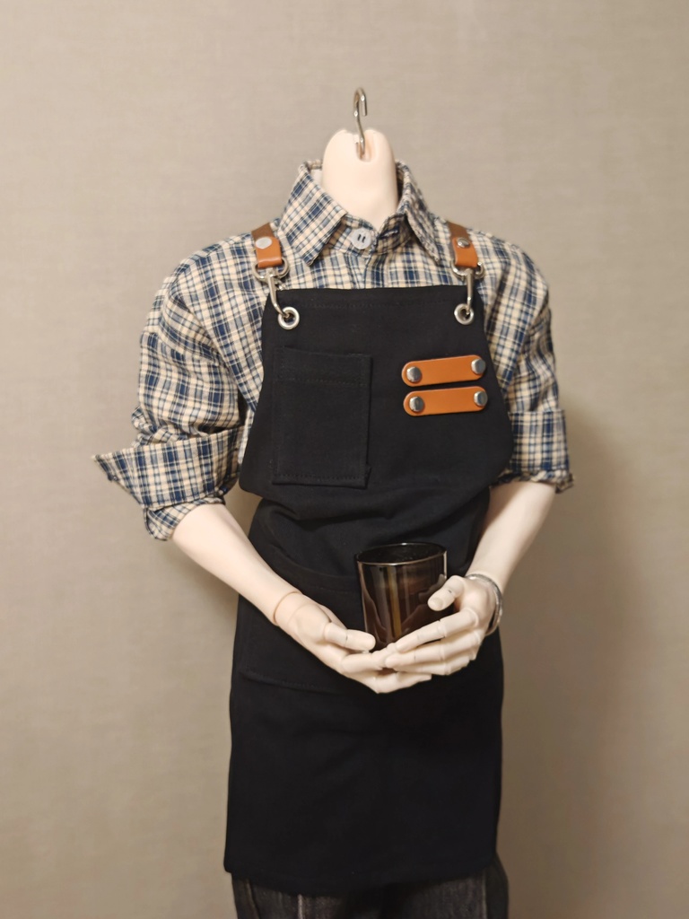 【ID75】 エプロン ドール服