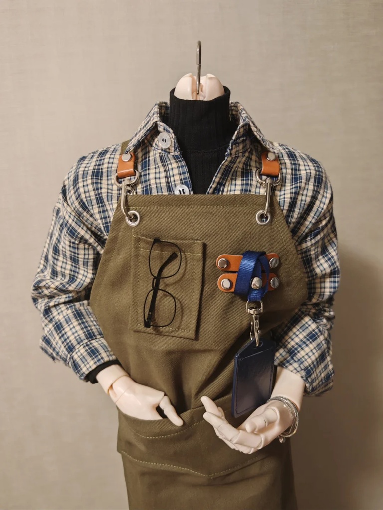 【ID75】 エプロン ドール服