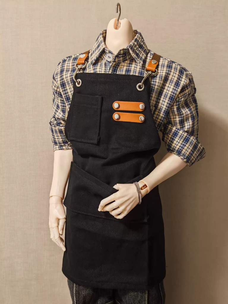 【ID75】　エプロン　ドール服