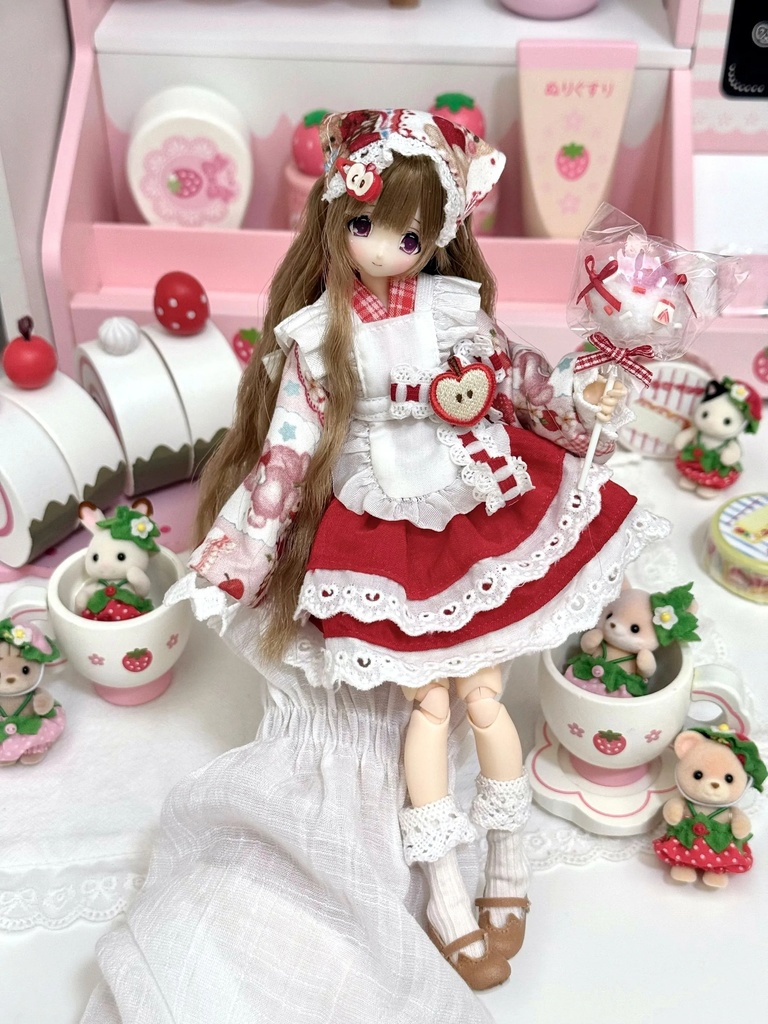 6点セット　とろけるアップル　1/6ドール AZONE, OB22, OB24/OF