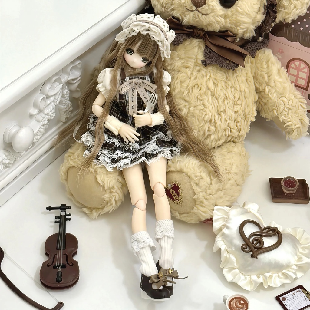 5点セット　ヘーゼルナッツココア　1/6ドール AZONE, OB22, OB24/OF
