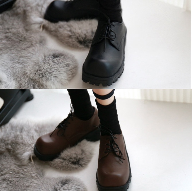 【ID75】ダービーシューズ ドール用 靴