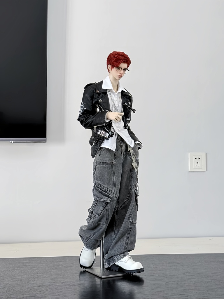 【ID75】ダービーシューズ ドール用 靴