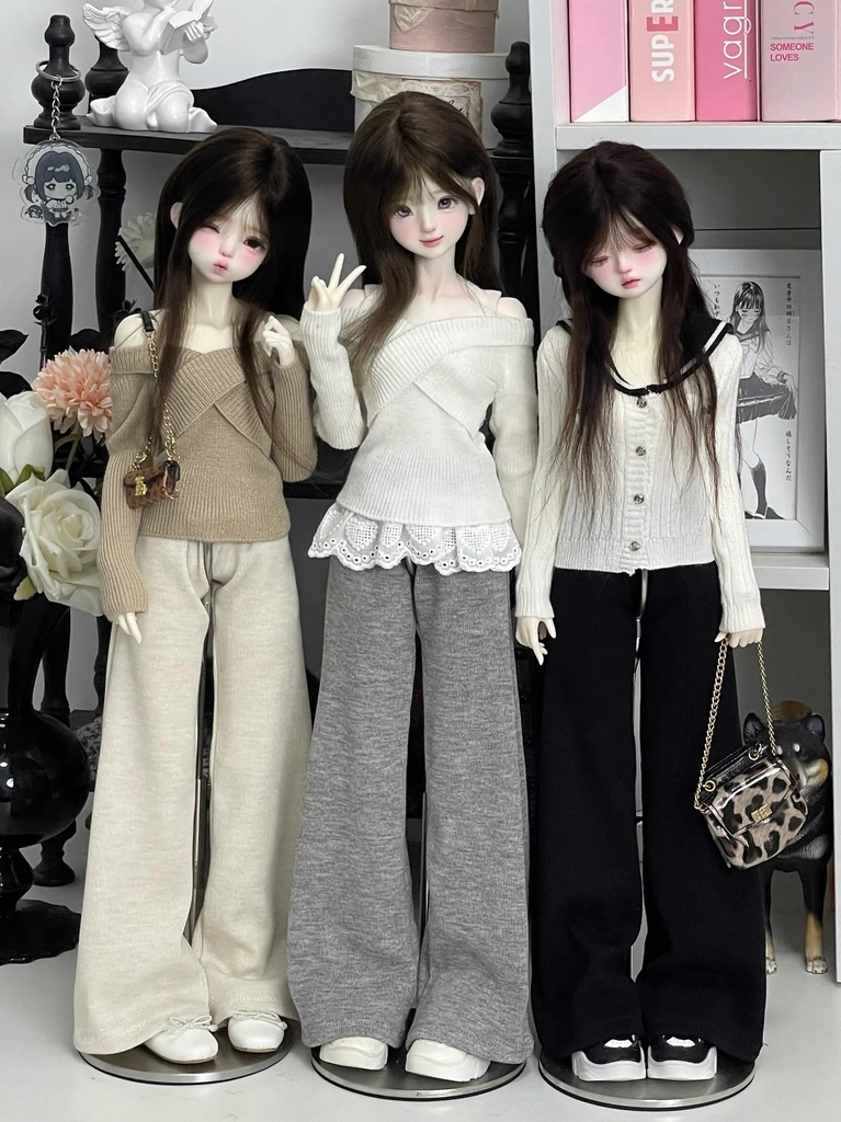 【1/4】 ワイドパンツ ドール服 ドール服