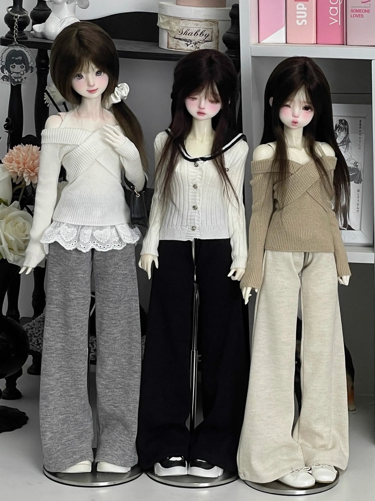 【1/4】 ワイドパンツ ドール服 ドール服