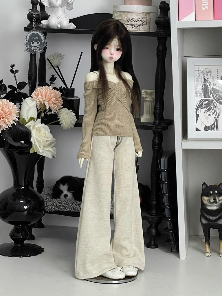 【1/4】 ワイドパンツ ドール服 ドール服