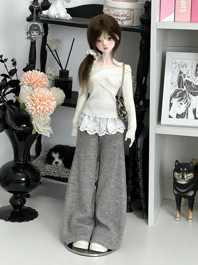 【1/4】 オフショルダーニット ドール服 ドール用