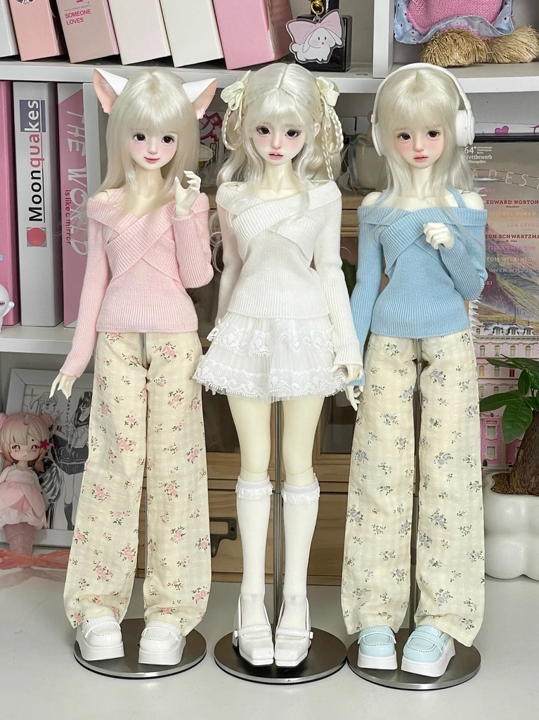 【1/4】 オフショルダーニット ドール服 ドール用