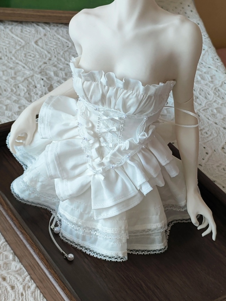 【1/3】 ビスチェ ドール服 ドール用 60cmドール