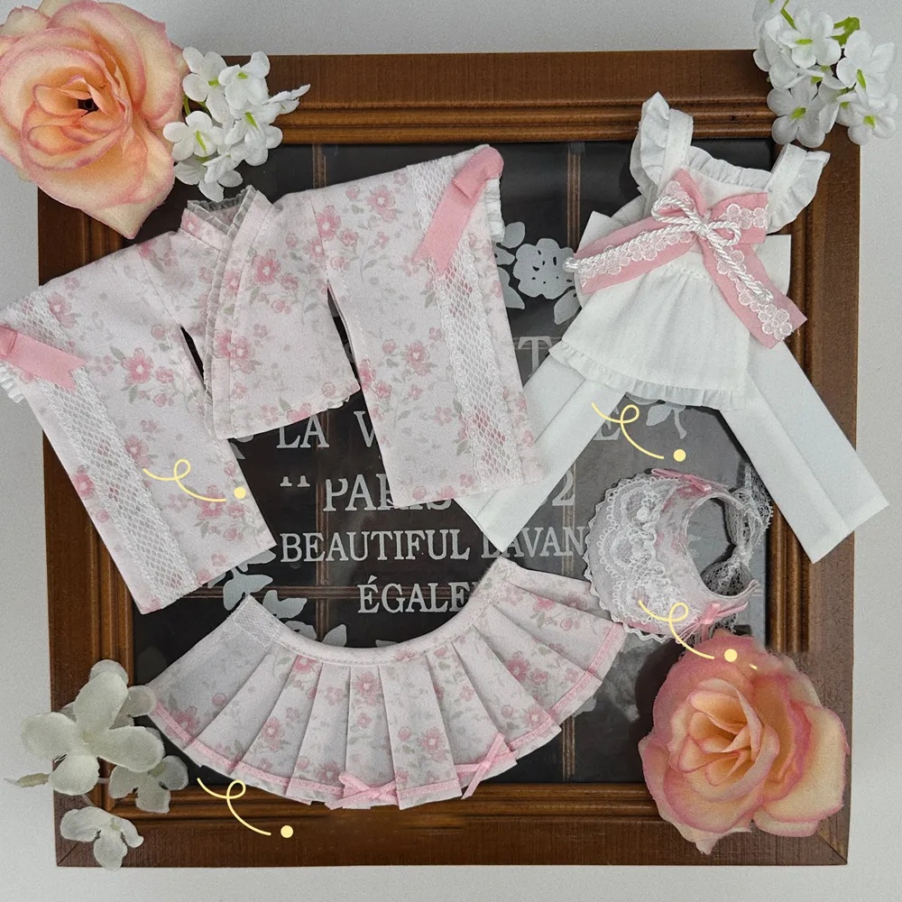 1/6 和洋折衷 ドール服 4点セット