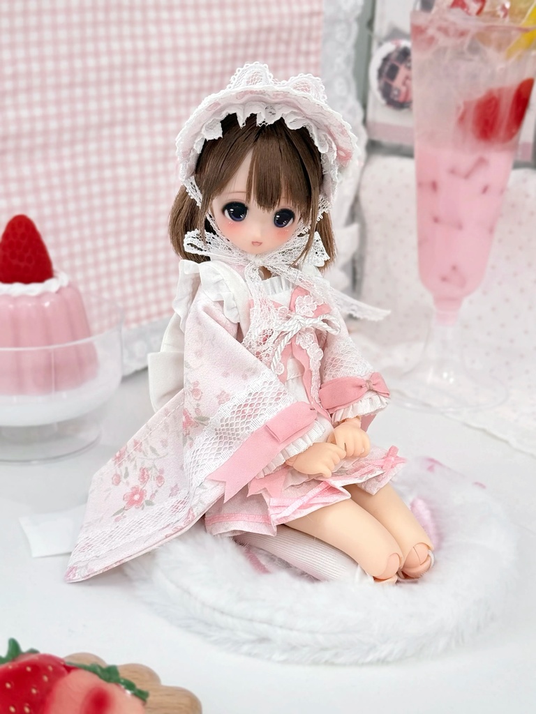 1/6 和洋折衷 ドール服 4点セット