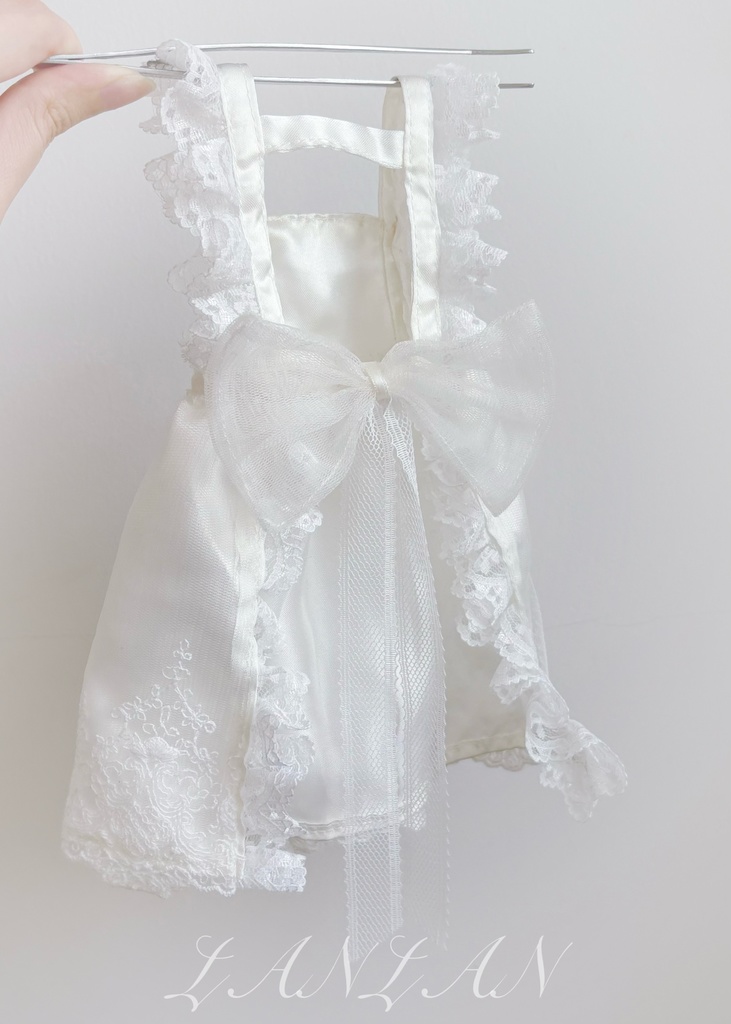 1/4 エプロン ドール服