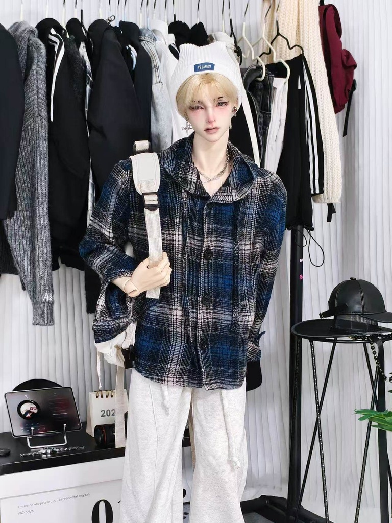 フード付きシャツ 75cmドール ドール服