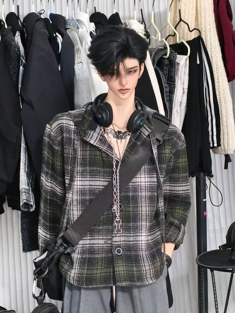 フード付きシャツ 75cmドール ドール服